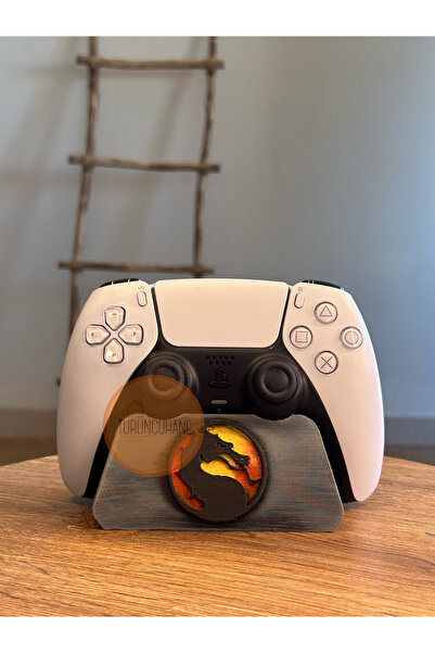 TURUNCUHANE Mortal Kombat Sub Zero Scorpion Kol Standı Ps5 Dualsense Ps4 Dual...