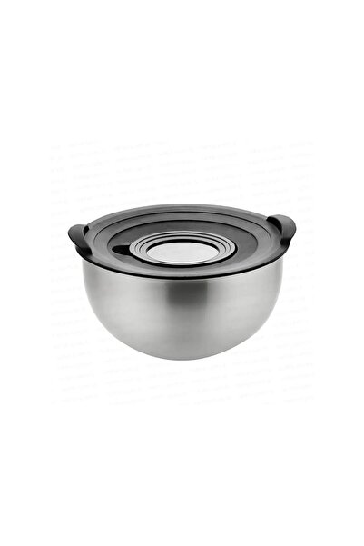 Brillant 9 Parça Paslanmaz 3'lü Rendeli Saklama  Karıştırma Kabı