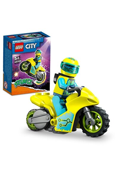 LEGO ® City Siber Gösteri Motosikleti 60358 - 5 Yaş ve Üzeri Çocuklar için Yapım Seti (13 Parça)