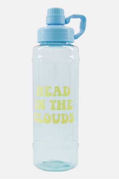 Hydroclear Plastic Jumbo Water Bottle, 1,9 L , Blue