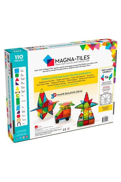 Magna Tiles Magnatiles Metropolis 110 Piece Set