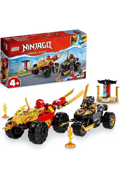 LEGO Ysfx Kai and Ras's Car and Motorcycle War 71789 Life Sell 721051
