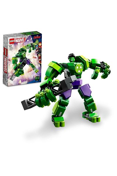 LEGO ® Marvel Hulk Robot Armor 76241 -Collectible Toy Construction Set for Ages 6 and Up (138 Pieces)