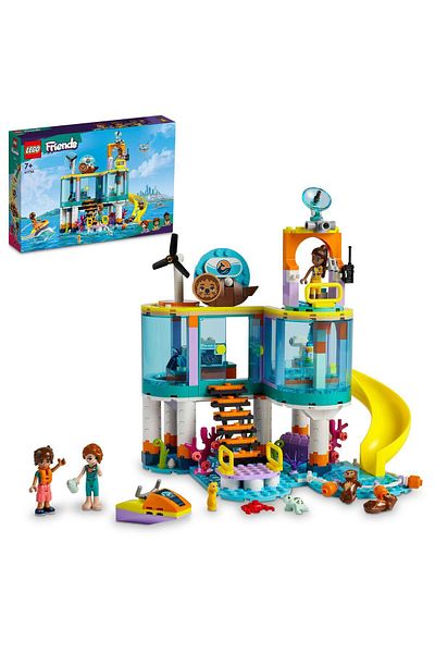 LEGO Friends 41736 marine Rescue Center - Toy Construction Set for Ages 7 and up (376 Pieces)