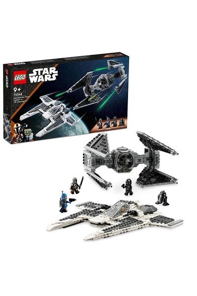 LEGO Star Wars mandalorian Fang Fighter TIE Interceptor 75348 - Build Set (957 Pieces)