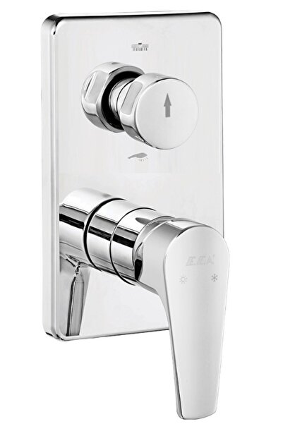 Eca Niobe Concealed Bathroom Faucet Surface Mounted 2-Way 102167243-Kde