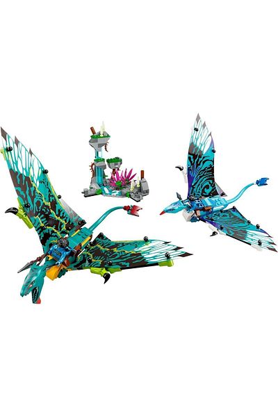 LEGO ® Avatar Jake وNytiri's First Banshee Flight 75572 - مجموعة بناء الألعاب الإبداعية (572 قطعة)