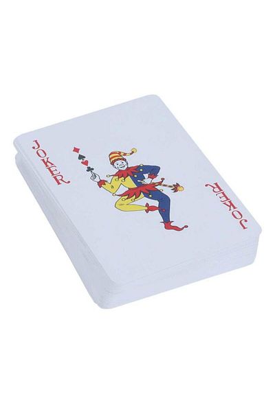 ALSAIF Plastic Playing Cards With Box White