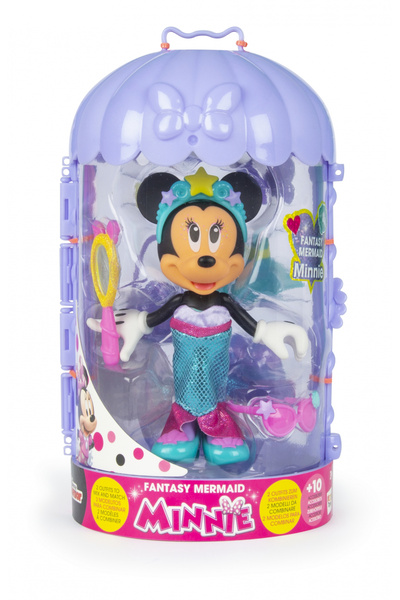 Disney Minnie Mickey - Papusa Cu Accesorii Fantasy Mermaid