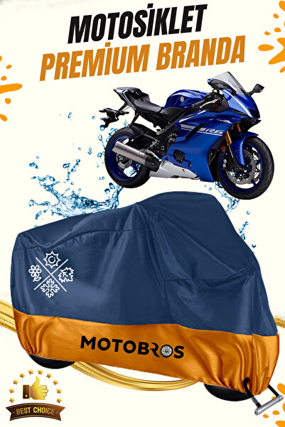 Motobros دراجة نارية ياماها R6 لوكس قسط المظلة القماش القماش المشمع مقاوم للم...