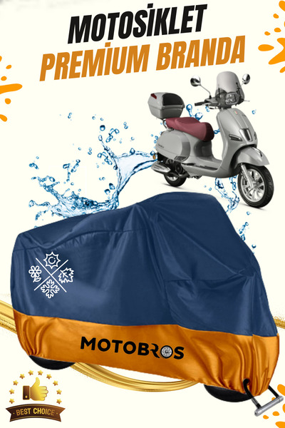 Motobros دراجة نارية كوبا بيفرلي لوكس قسط المظلة القماش القماش المشمع مقاوم ل...