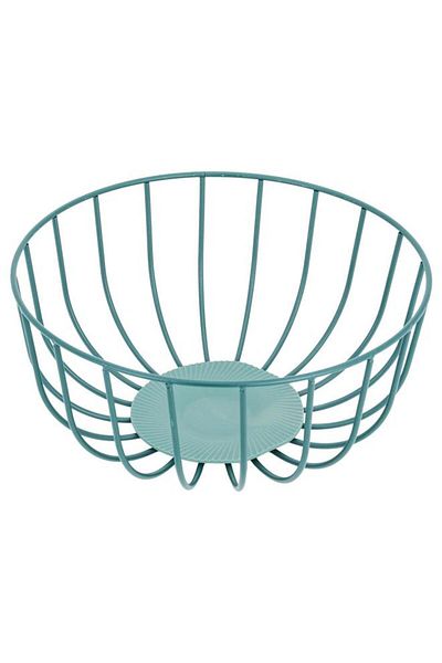 ALSAIF Steel Basket 24X19X9 Cm Green
