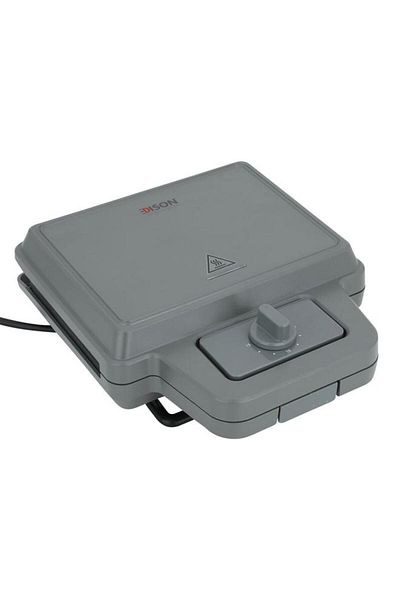 ALSAIF Sandwich And Waffle Maker 800 Watt 2×1 Dark Grey