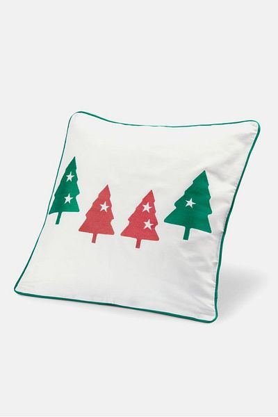 Tchibo Decorative Cushion Cover 50 X 50 Cm, White Combo