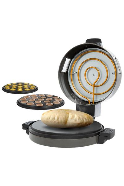 ALSAIF مكنسة كهربائية Zs 302Whd P Baker Steel 1600 وات 30 سم 3 صواني 2 فتحات رمادي غامق