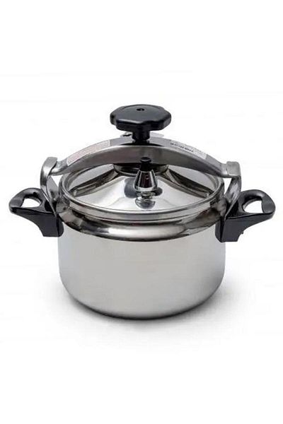 ALSAIF Steel Pot 18 X 10 Cm Silver