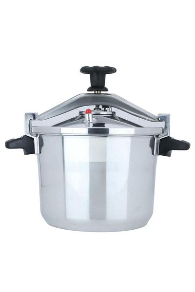 ALSAIF Aluminum Pressure Cooker 8 Liter Silver