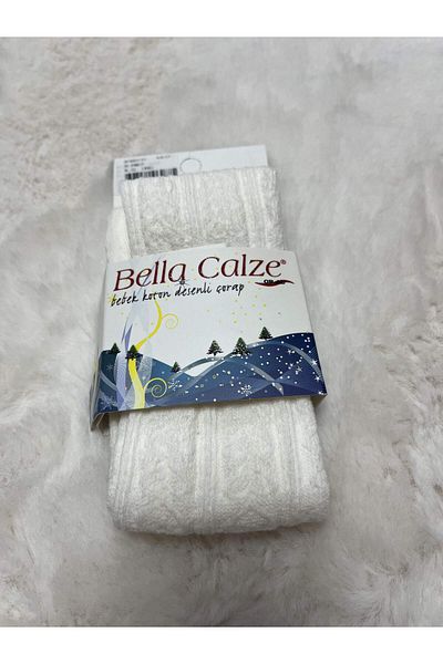 Bella Calze Koton Patterned Ruby Pantyhose