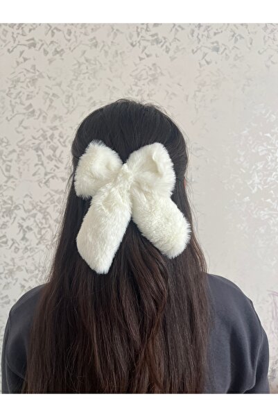 Burculu dükkan peluş fiyonk otomatik toka