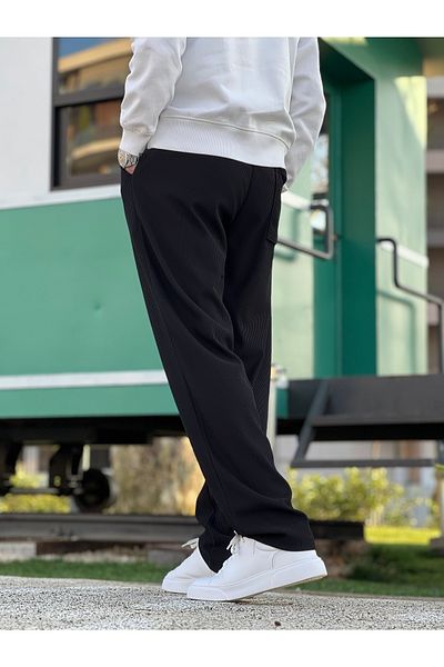 ElitWear Men's Comfortable Fit Relaxed Trousers