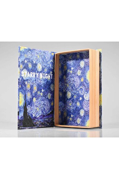 4nio ДЕКОРАТИВНА КОРОБКА ДЛЯ КНИГ ВАН ГОГ