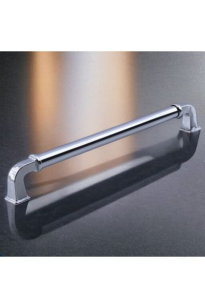 Badem10 Mâner Alfa Metal Argintiu Cromat 224 Mm Mobilier Bucătărie Sertar Dulap Dulap Ușă Mânere Mâner