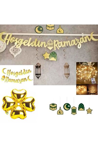 Hayaller Dükkanı Hoşgeldin Ramazan Süsleri Ledli  11 Ayın Sultanı Süsü Ramaza...