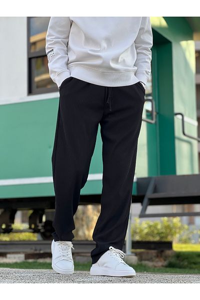 ElitWear Men's Comfortable Fit Relaxed Trousers