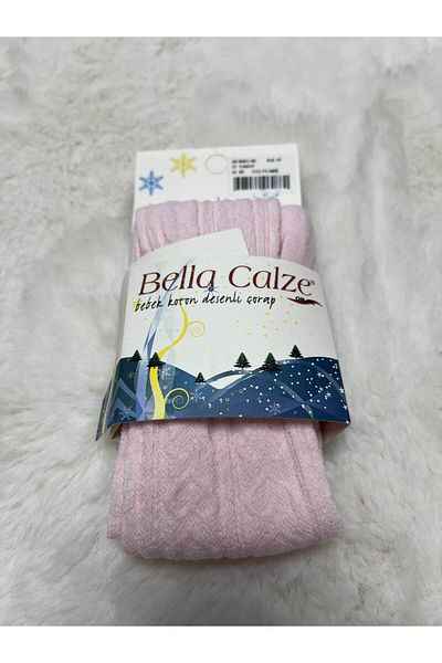 Bella Calze Koton Patterned Ruby Pantyhose