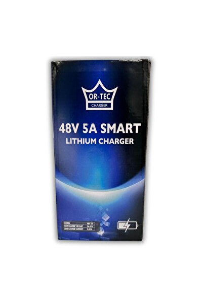ORTEC 48v 15ah(14 AH UYUMLU) Lityum Lifepo4 Elektrikli Motosiklet Aküsü - 48v 5a Lityum Şarj Cihazı Seti