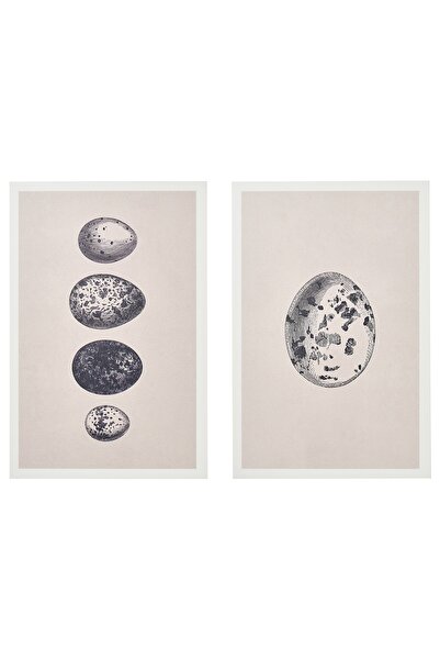 Generic Art print on hollow wood, eggs, 20x30 cm