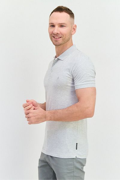 French Connection Men 3 Pieces Regular Fit Brand Logo Short Sleeve Polo, Navy
