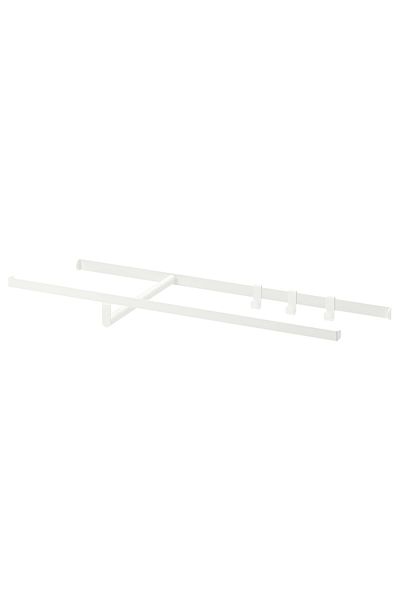 erorex Clothes rail, white, 80x40 cm