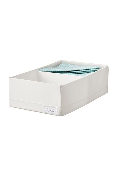 erorex Box with compartments, white, 20x34x10 cm