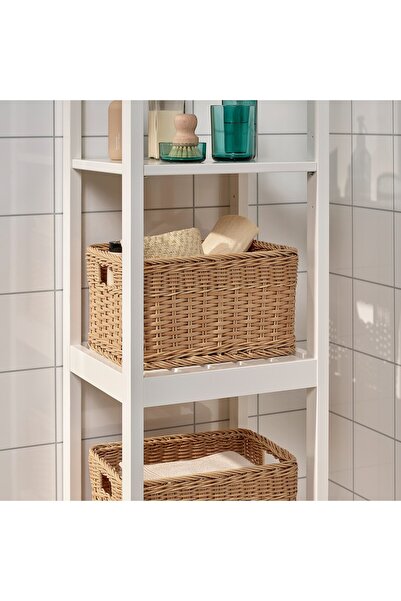 erorex Basket, plastic rattan, 25x35x20 cm