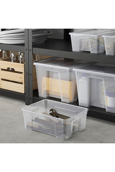 erorex Box, transparent, 39x28x14 cm/11 l