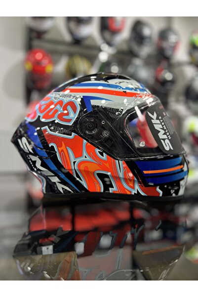 SMK Stellar Graffiti Kapalı Kask