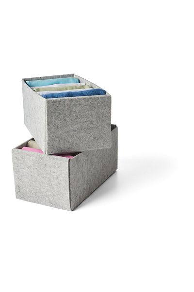 erorex Box, light grey, 15x27x12 cm