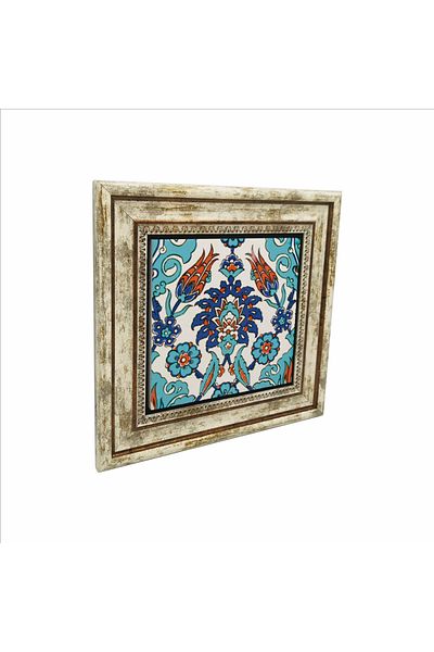 Sadrazam Çivizade Mosque Chinese Mosque Umü Gülsüm Mosque Printed Natural Stone Painting 25X25 Kd-32