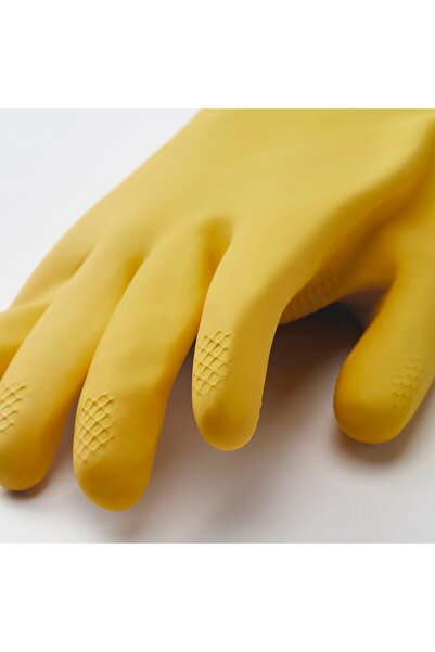 erorex Cleaning gloves, bright yellow/off-white, S