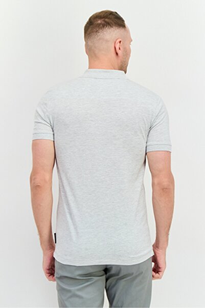 French Connection Men 3 Pieces Regular Fit Brand Logo Short Sleeve Polo, Navy