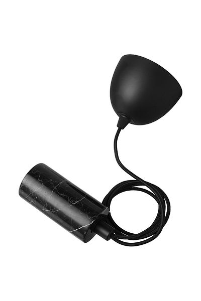 erorex طقم أسلاك، رخام أسود، 1.8 متر