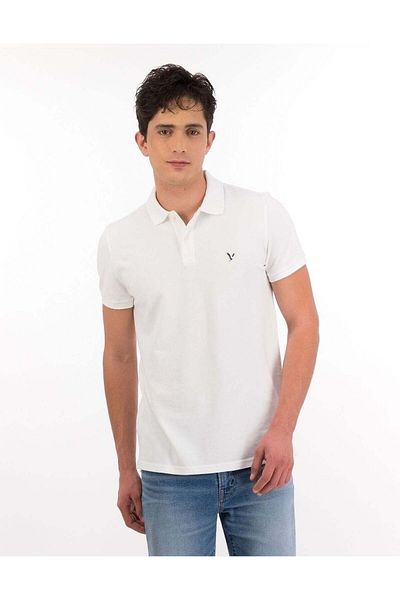 AMERICAN EAGLE قميص بولو AE Slim Flex