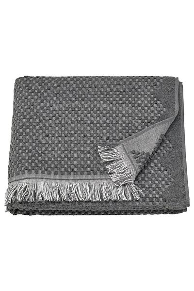 erorex Bath towel, dark grey, 70x140 cm
