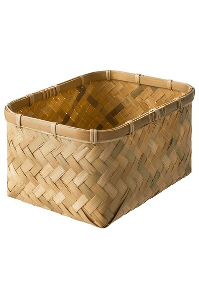 erorex Basket, bamboo, 18x25x14 cm
