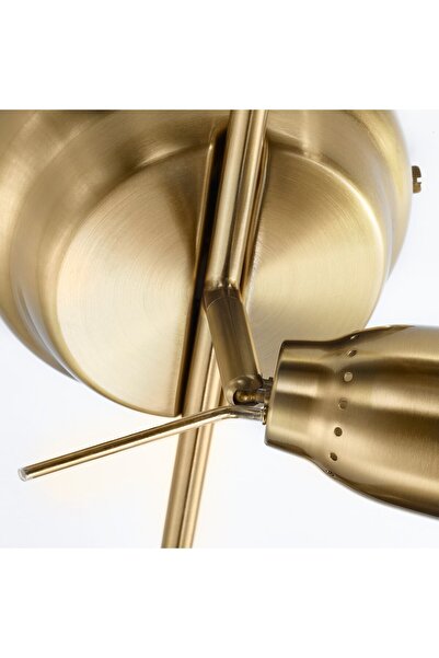 erorex Ceiling track, 5-spots, brass-colour