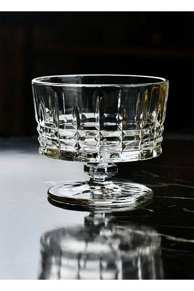 Wow Home Set of 6 Footed Glass Bowls