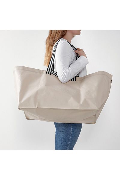 erorex Carrier bag, large, light beige, 57x37x39 cm/71 l