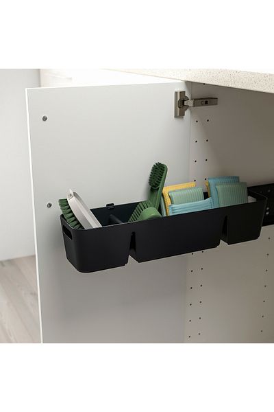 erorex Box with slider, anthracite, 50x15x12 cm
