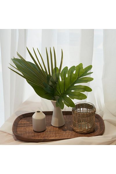 erorex Artificial leaf, in/outdoor/tropical plant bouquet, 39 cm